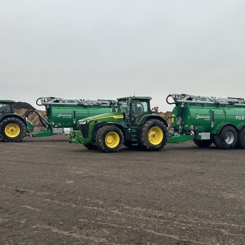 Samson gyllevogne til professionel gyllekørsel i Ribe og omegn