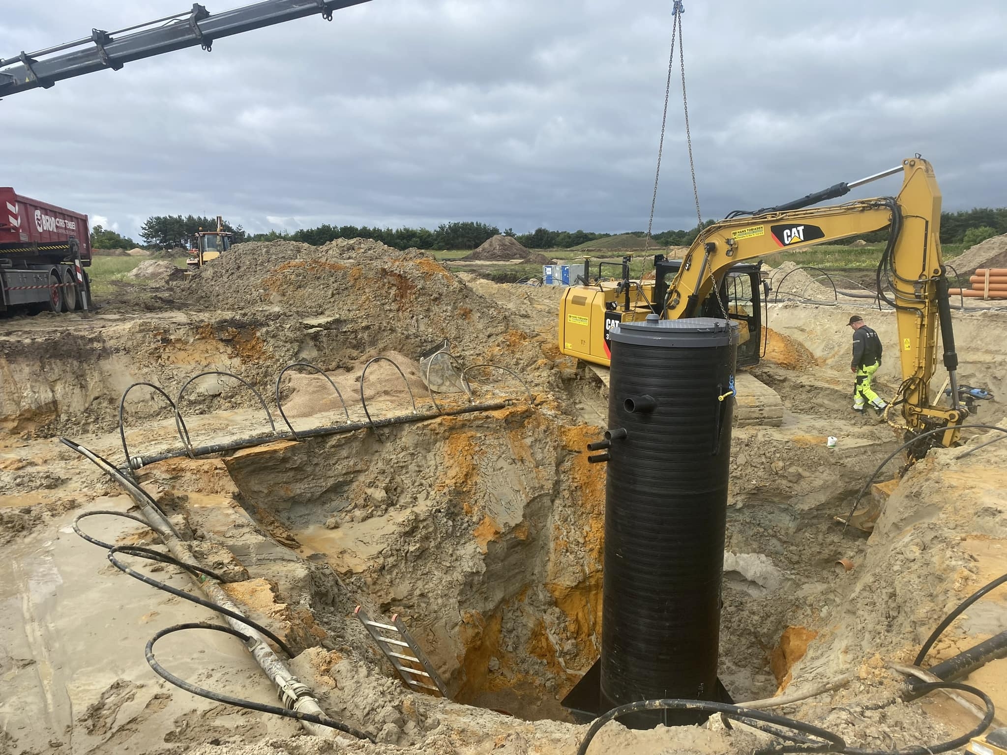 Entreprenørarbejde i Ribe